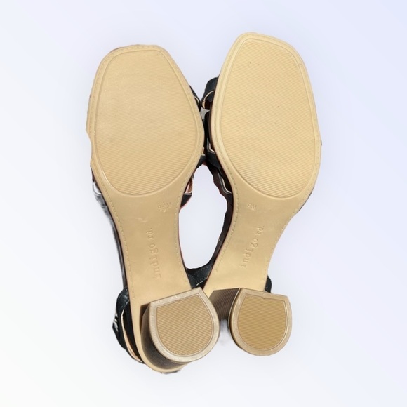 🌻NEW Indigo Rd. Black "Amoke" Heels Size 9.5 - Picture 8 of 11